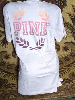PINK Victoria's Secret pale pink Tee